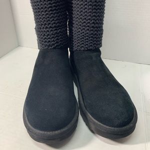 Nice Suede and Knit Ugg Boots sz.7
